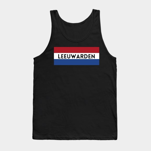 Leeuwarden City in Dutch Flag Tank Top by aybe7elf